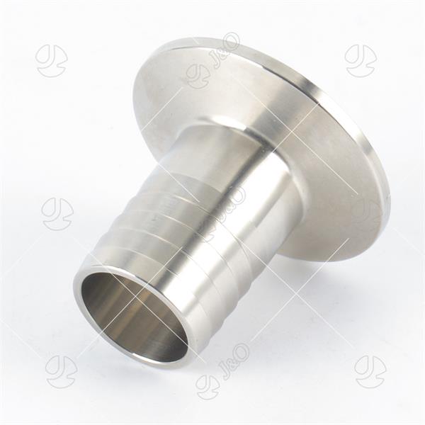 Hygienic Stainless Steel Clamped Hose Adapter