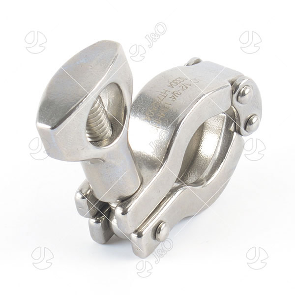Sanitary 13MHHM Double Pin Pipe Clamp