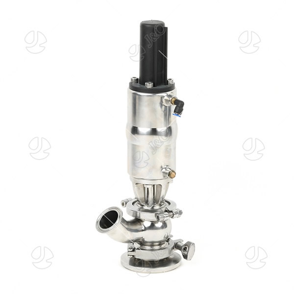 Sanitary Stainless Steel Pneumatic Clamped Tank Bottom Valve, China