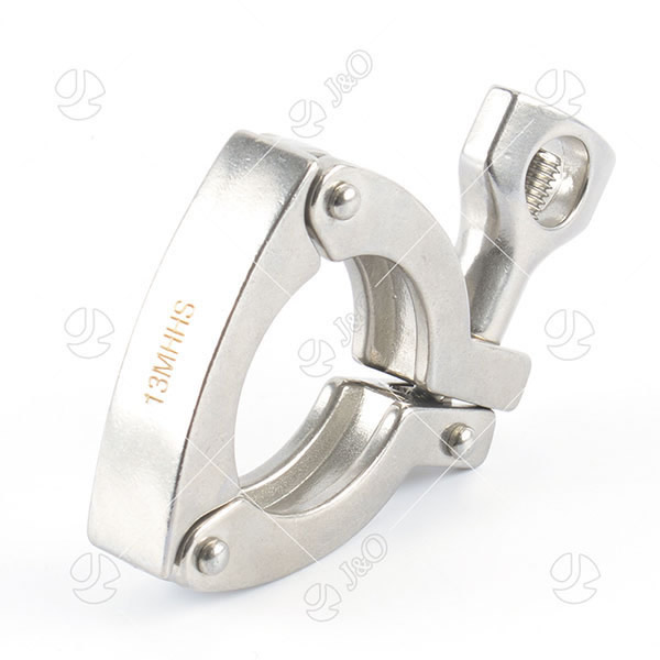 Sanitary Stainless Steel 13MHH-14 Three Pieces Pipe Clamp
