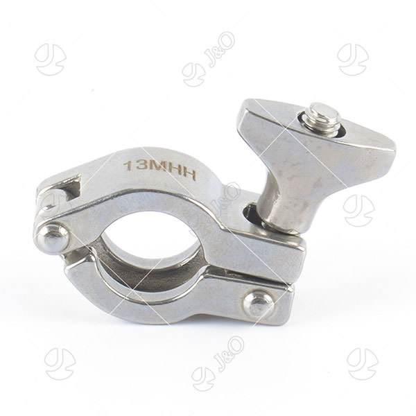 Sanitary Stainless Steel 13MHH Mini Type Single Pin Pipe Clamp