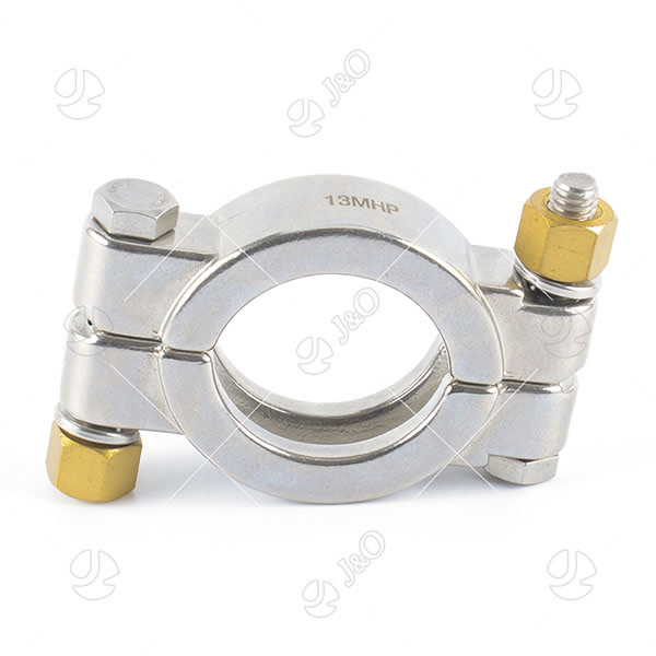 Sanitary Stainless Steel 13MHP High Pressure Pipe Clamp