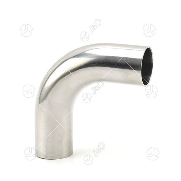Polished Finish Metal Pipe Bends T304 Stainless Steel 90° Degree Elbows 