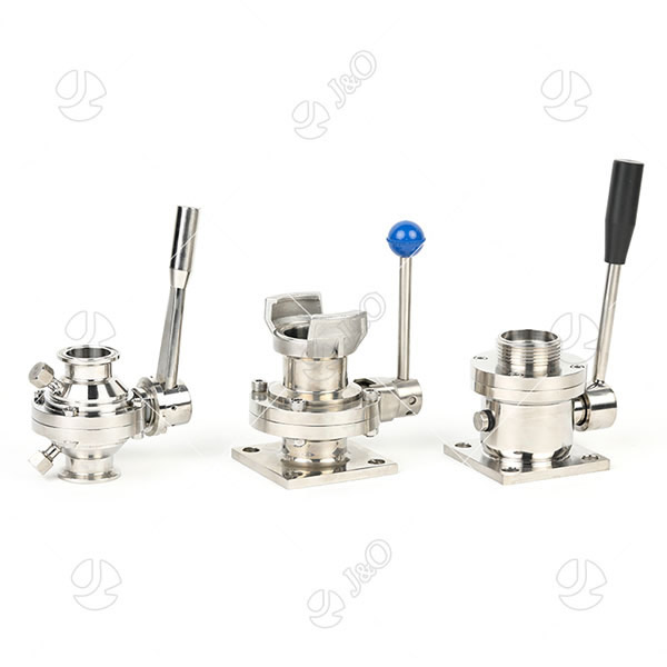 Sanitary Stainless Steel Ball Valve Flange Connection