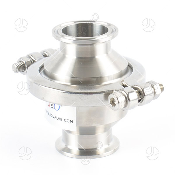 Sanitary Stainless Steel Clamped Check Valve With High Pressure Clamp