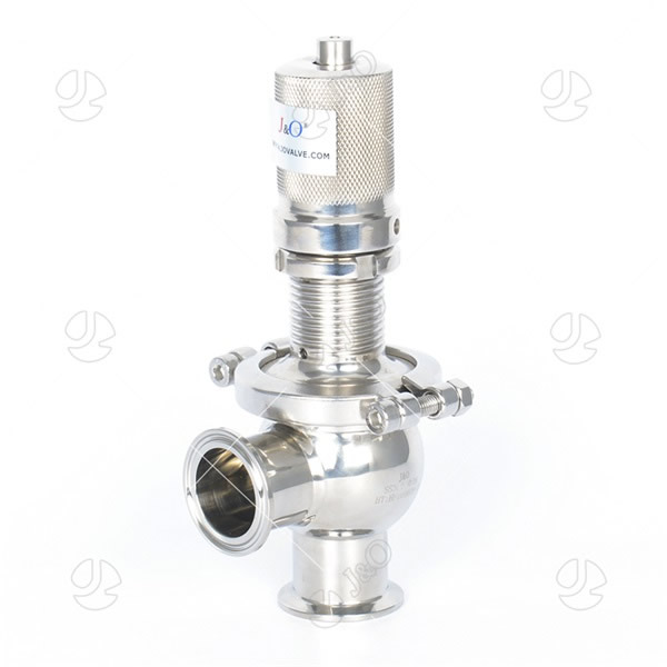 Sanitary Stainless Steel Clamp Relief Safety Valve, China Pressure
