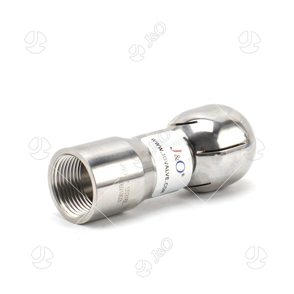 3/8"-2 BSP Female Stainless Steel Rotary Spray Ball For Tank Cleaning – Sanitary Grade