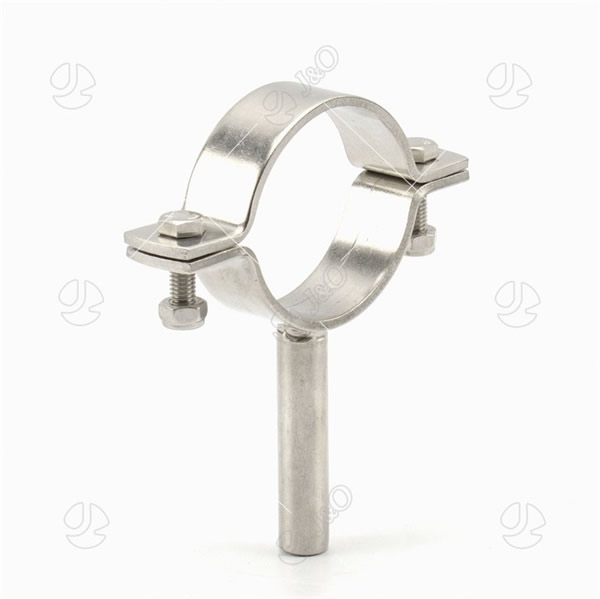 Sanitary Stainless Steel Round Pipe Holder, China TH5 Pipe Holder, TH5