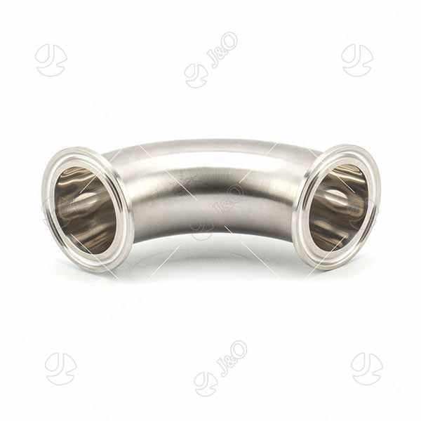 Sanitary Stainless Steel 90 Degree Tri Clamp Elbow