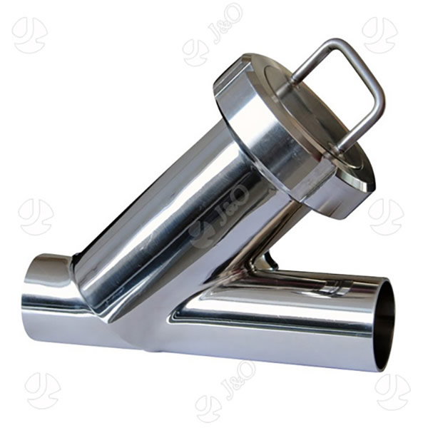 Sanitary-Stainless-Steel-Welded-Y-Type-Strainer-Filter