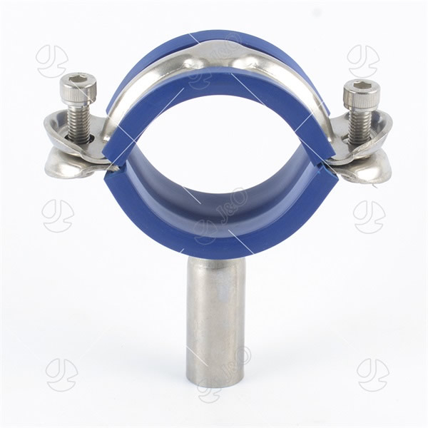 Stainless Steel Butt Weld Pipe Holder With Blue Insert