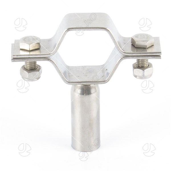 Sanitary Stainless Steel Hexagon Weld Pipe Holder With Handle, China