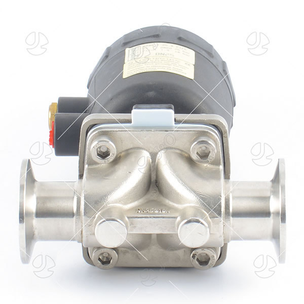 Stainless Steel Hygienic Non-Retention Pneumatic Clamped Diaphragm Valve