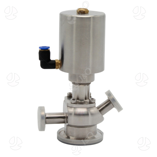 Sanitary Stainless Steel Pneumatic Aseptic Sampling Valve, China