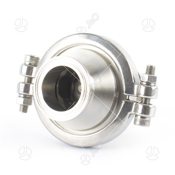 Stainless Steel Sanitary Tri Clamp Check Valve With High Pressure Clamp