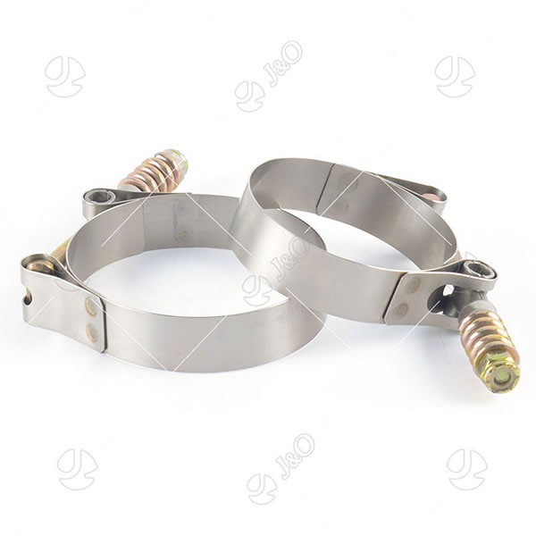 SS304 Spring Loaded T Bolt Clamp