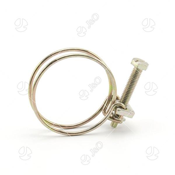 Stainless Steel Double Wire Hose Clamp