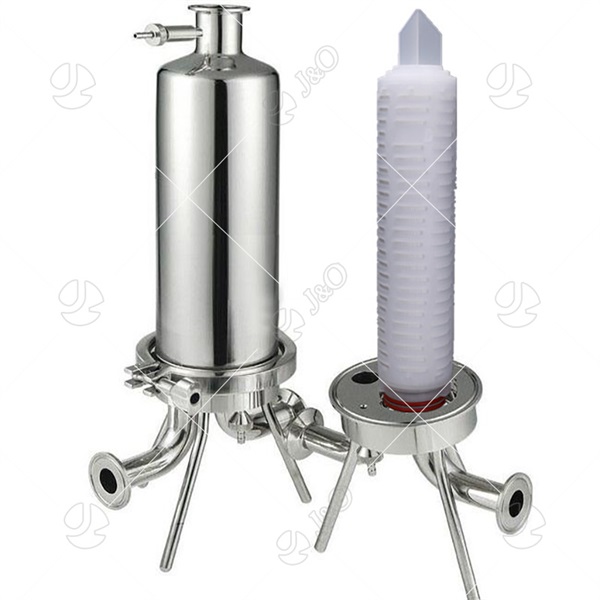 Sanitary Stainless Steel Cartridge Housing Micro Wine Filter, China