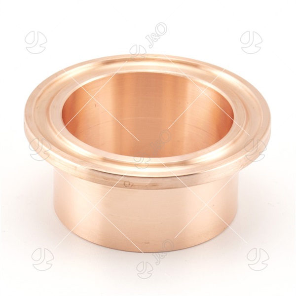 Copper Sanitary Brass Tri Clover Ferrule
