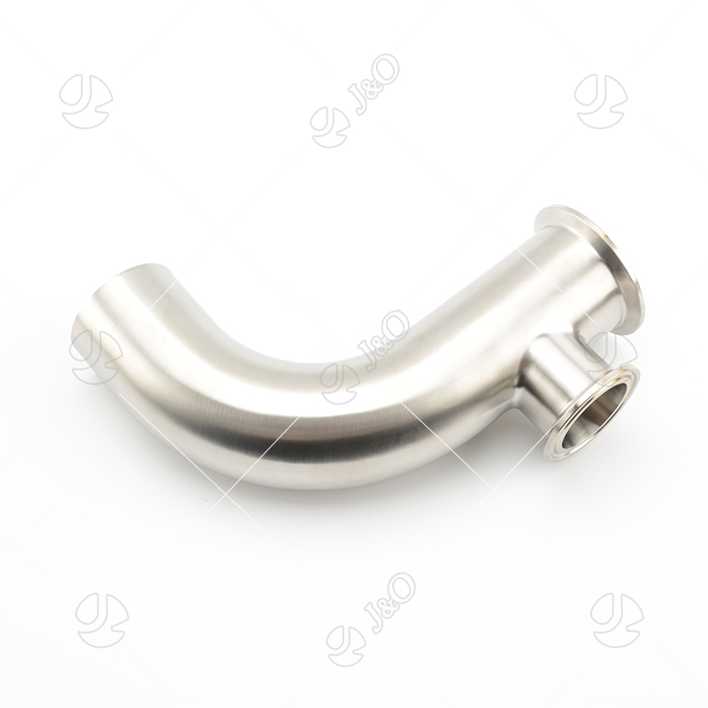 Sanitary Stainless Steel 90 Dgree 3way Clamp Elbow Custommade, China