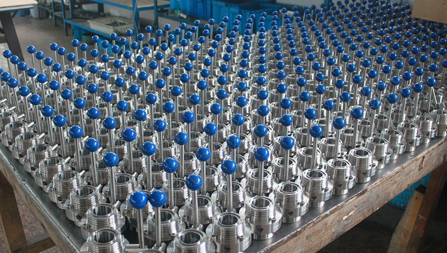 J&O Sanitary Butterfly Valve