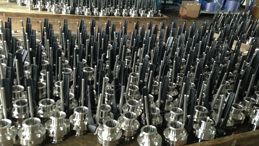 J&O Sanitary Butterfly Valves