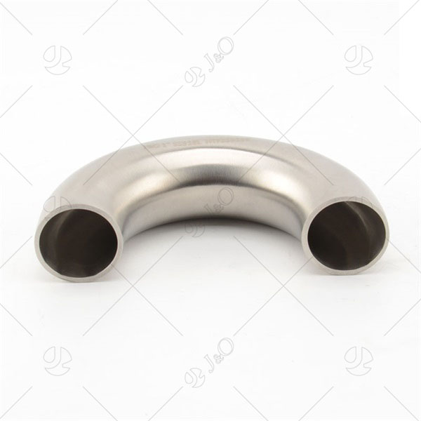 DIN Sanitary Stainless Steel 180 Degree Welded U Type Elbow