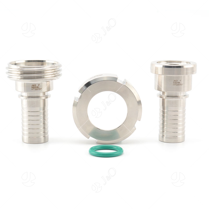 DIN118641 Aseptic Union Hose Coupling, China DIN118641 Hose Coupling