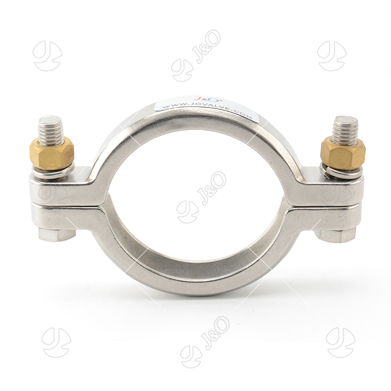 Sanitary Stainless Steel I-Line 13IU Double-Bolt Clamp